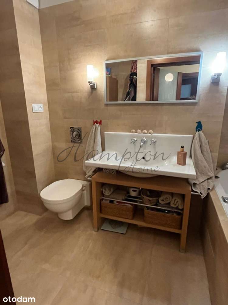 Mieszkanie na parterze na Marinie Mokotów z ogródk-5