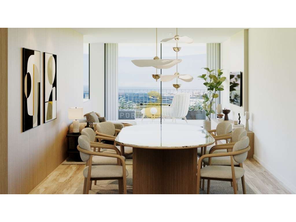 Apartamento T3 com terraço e vistas de mar inalteráveis - Gaia - Grande imagem: 5/12