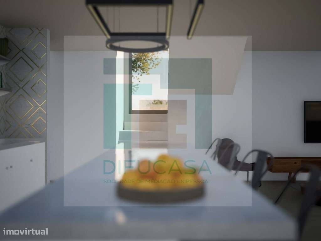 Moradia em banda T3, com Anexo de 16m2 - Grande imagem: 4/9