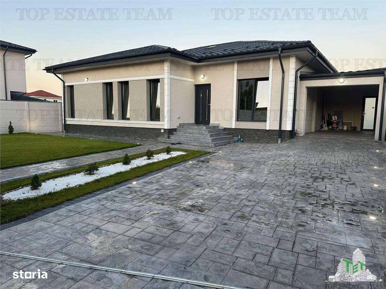 Casa inidividuala, superba pe parter, cu garaj si 4 camere spatioase,-4