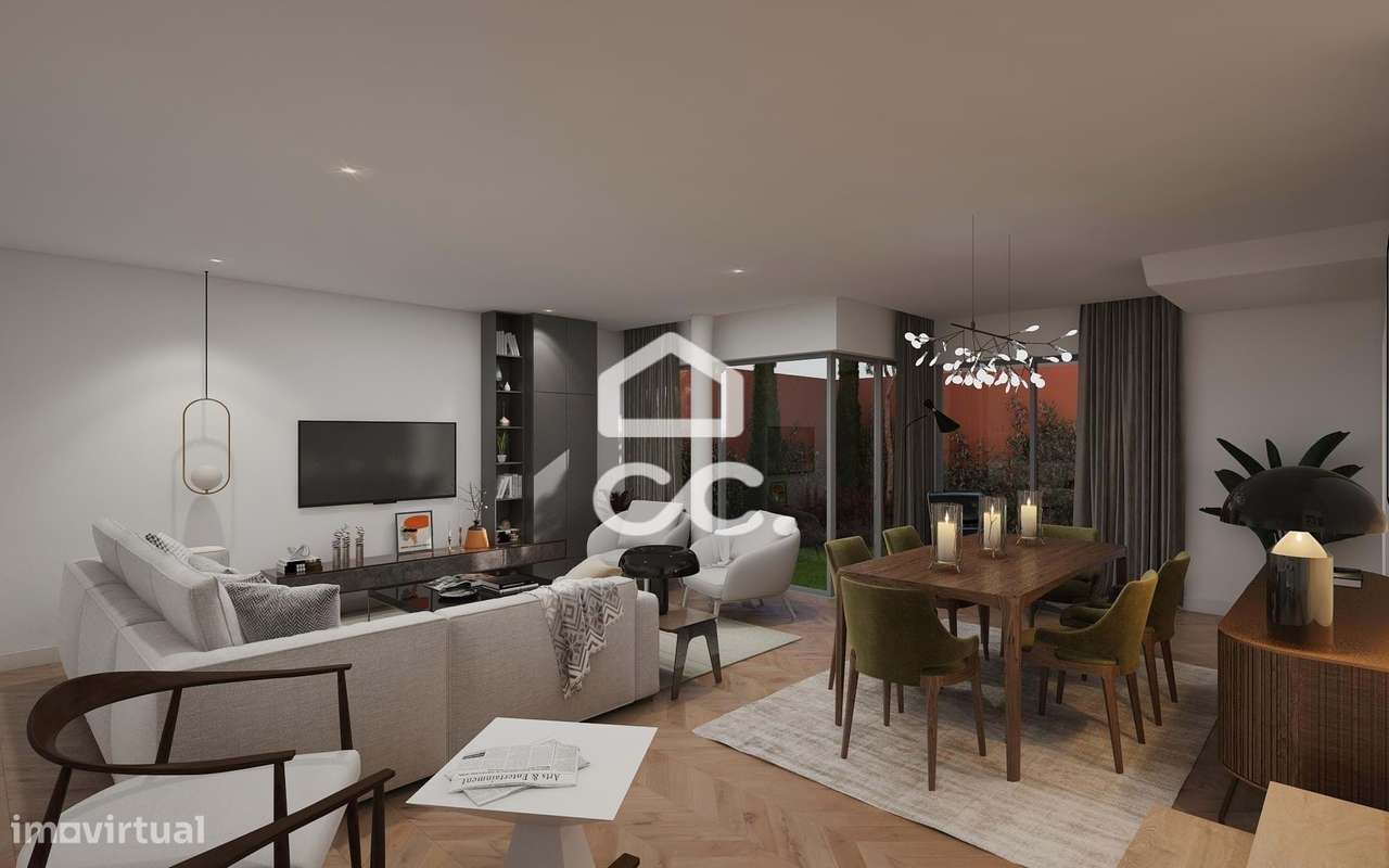 Moradia com projeto aprovado para T4 de luxo, na Foz Velha, com garage - Grande imagem: 3/44