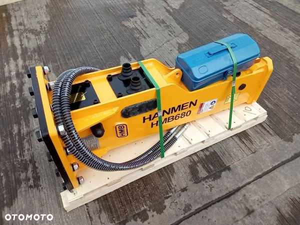 OUTLET ! Młot wyburzeniowy hydrauliczny HANMEN HMB680 waga 340 kg koparka 5-7 tony - 4