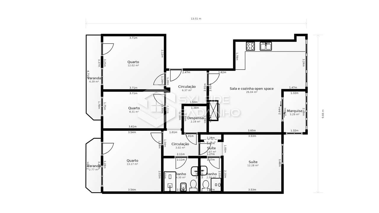 Apartamento T4 para VENDA na Calçada das Poldras, zona baixa da Covilh-49