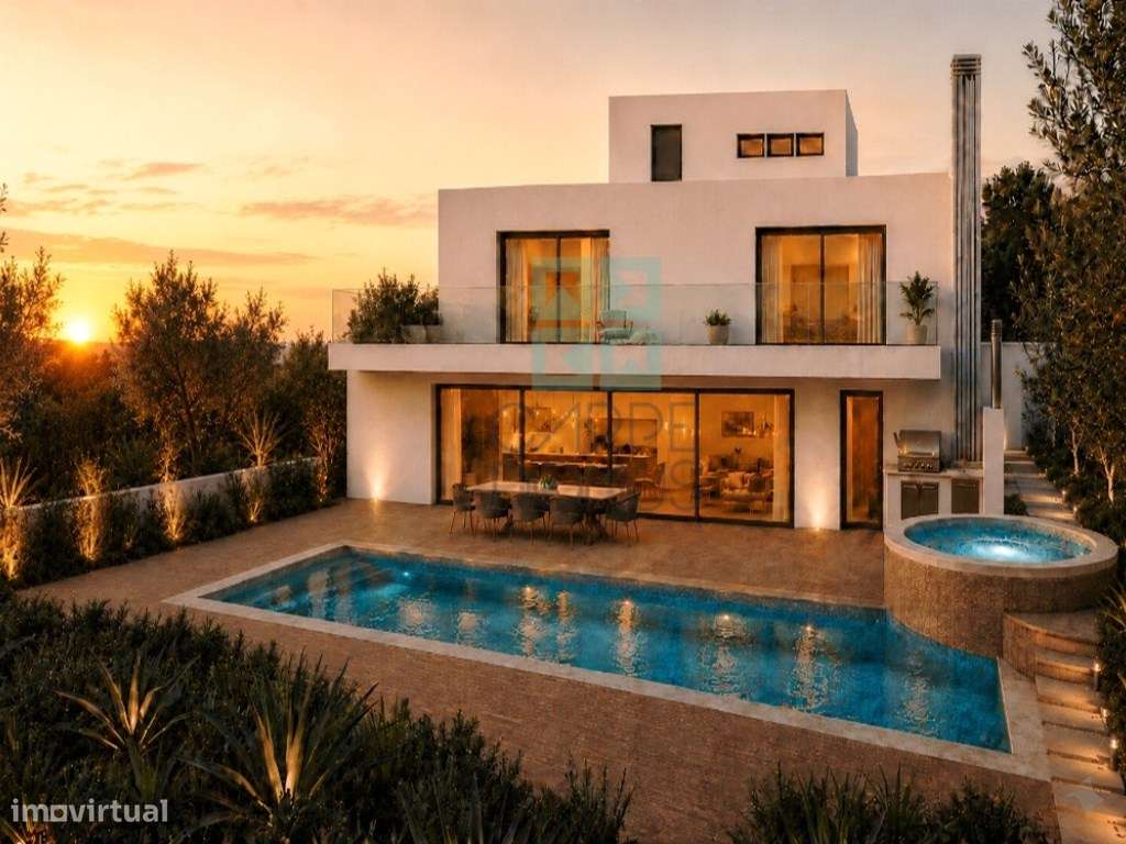 Lote com projeto aprovado, piscina e vistas de mar, centro de Tavir...-10