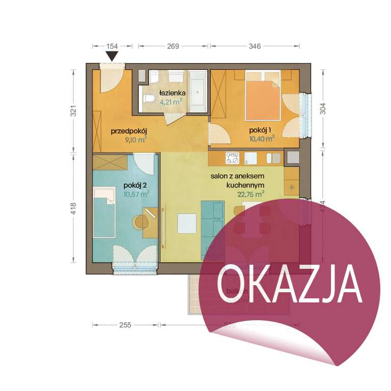 ⭐ ★ Katowice  3 pok. W promocyjnej cenie  ⭐ ★-2