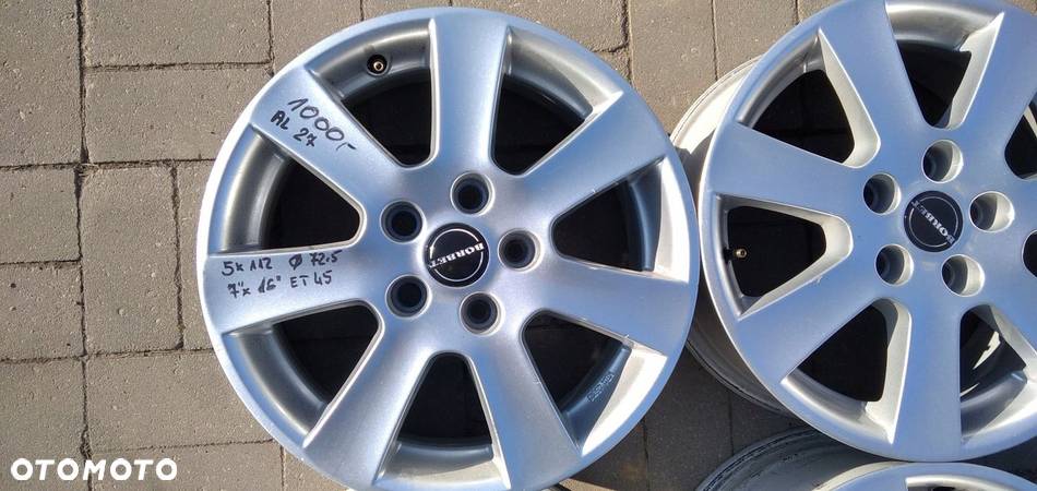 ALUFELGI 16, 5x112, AL27 AUDI, VW, SEAT,MERC - 2