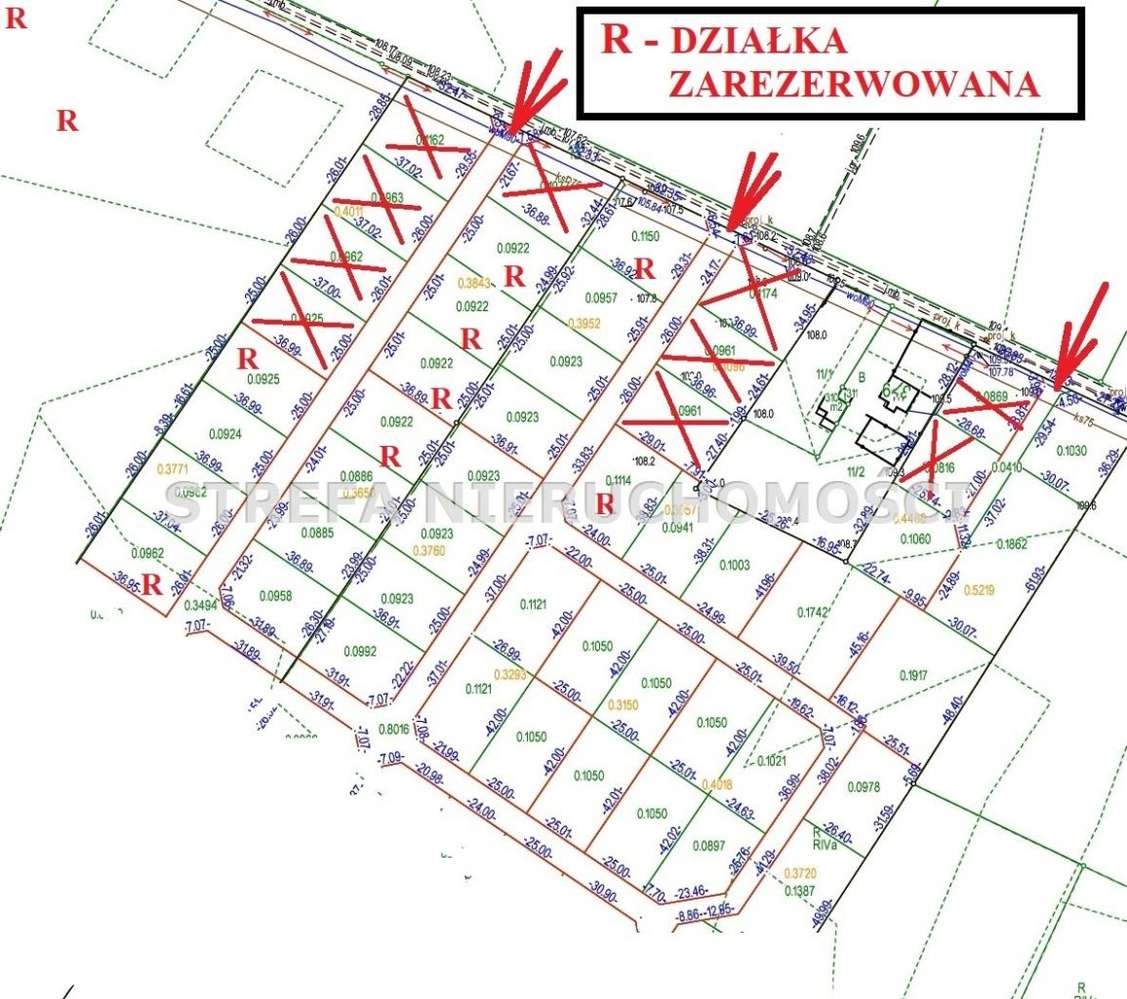 Działka budowlana w Dąbrówce; 2 km do Mogilna-1