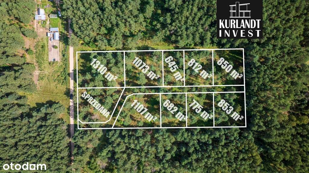 Działki budowlane w lesie-4