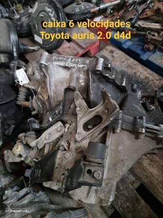 caixa 6 velocidades Toyota auris 2.0 d4d 2010 - 1