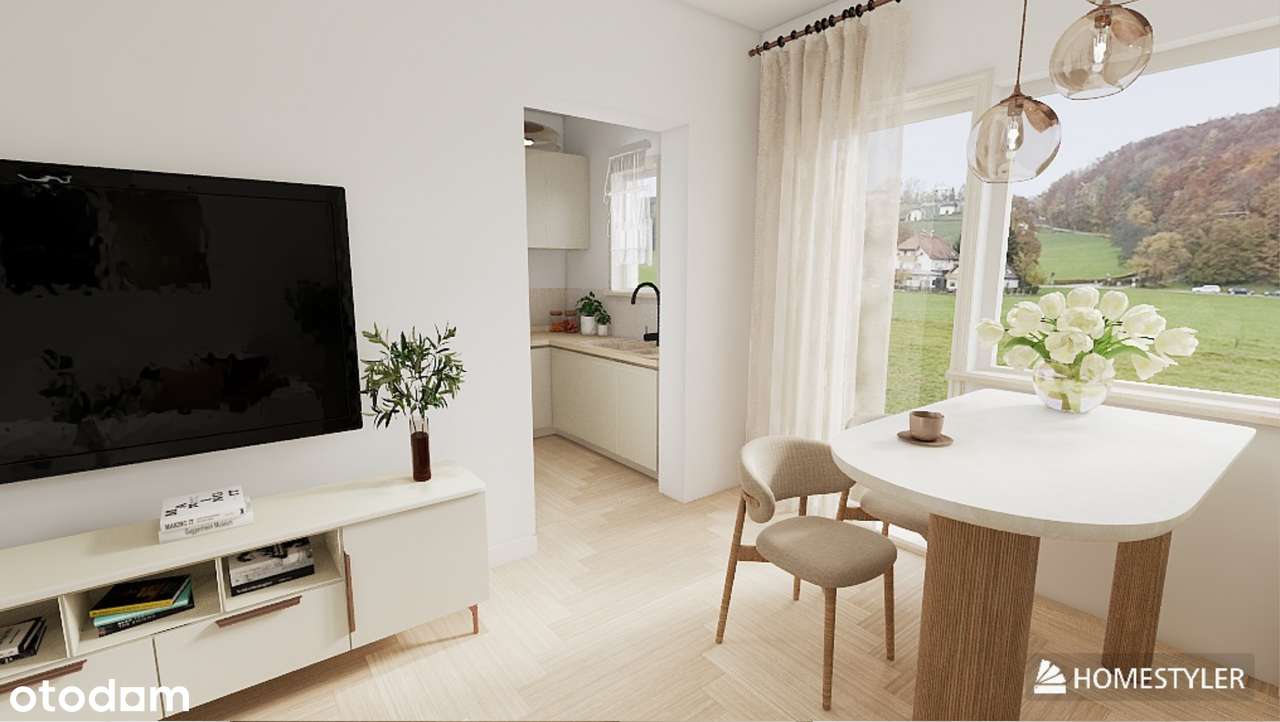 Mieszkanie Oświęcim | 28 m² | Do częściowego remontu | Projekt gratis – pohled 2