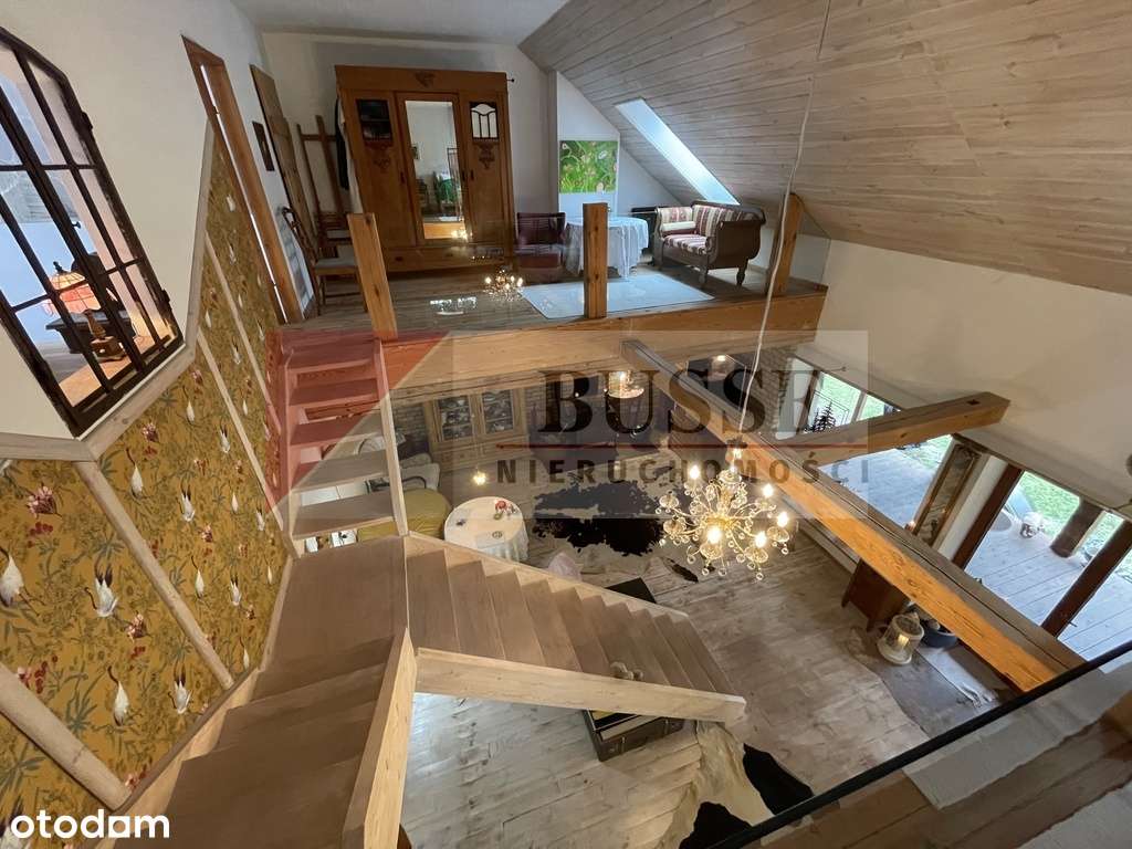 STYLOWY DOM! - Piękny!!! Duża działka! Przy lesie!-14