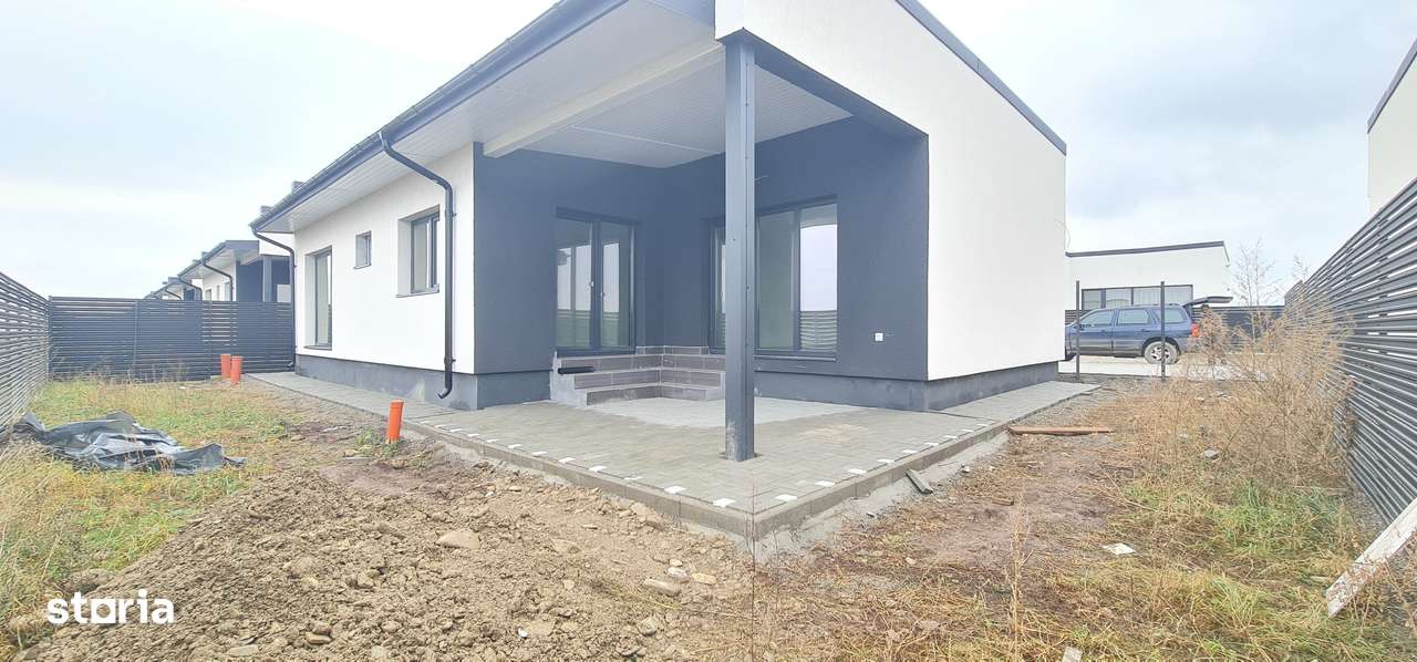 Casa 4 camere un nivel finalizata intabulata cartier Izvor Tarlungeni-8