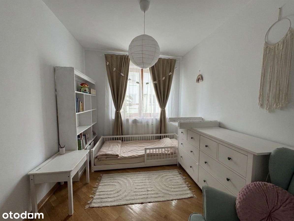 Saska Kępa | 78 m² | Narożne 3 pokoje | Balkon | G-7