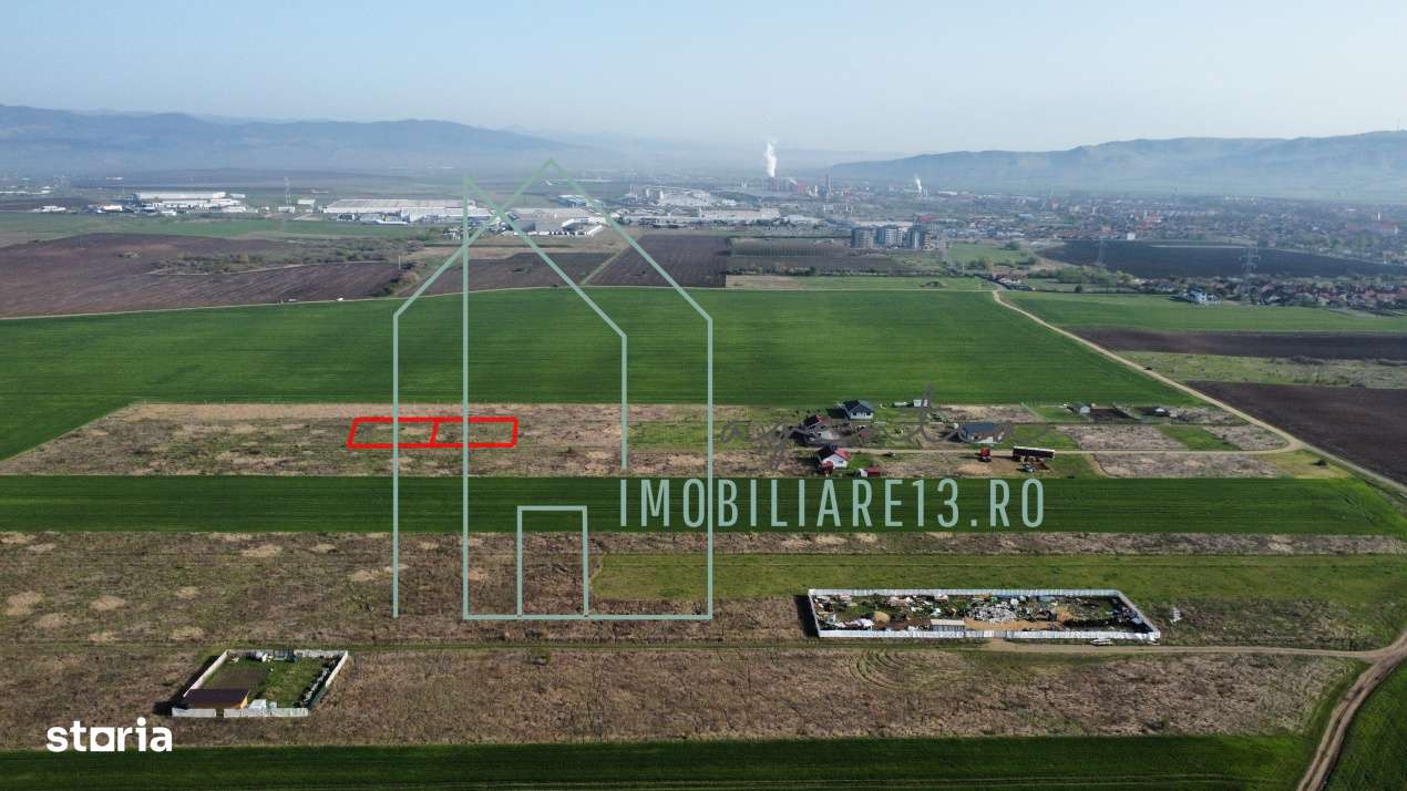 Teren intravilan de casa, zona Kaufland, 600mp Sebes, Alba - Imagine principală: 3/4