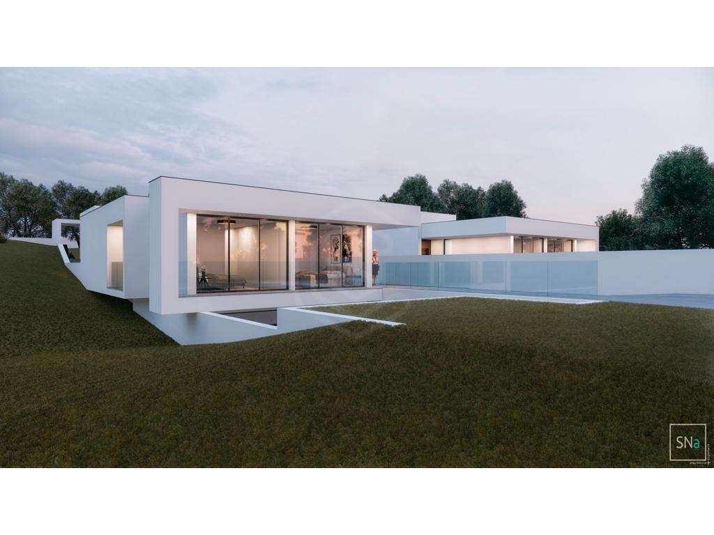 Moradia de luxo V4+2 de arquitectura contemporânea com piscina junt... - Grande imagem: 5/22