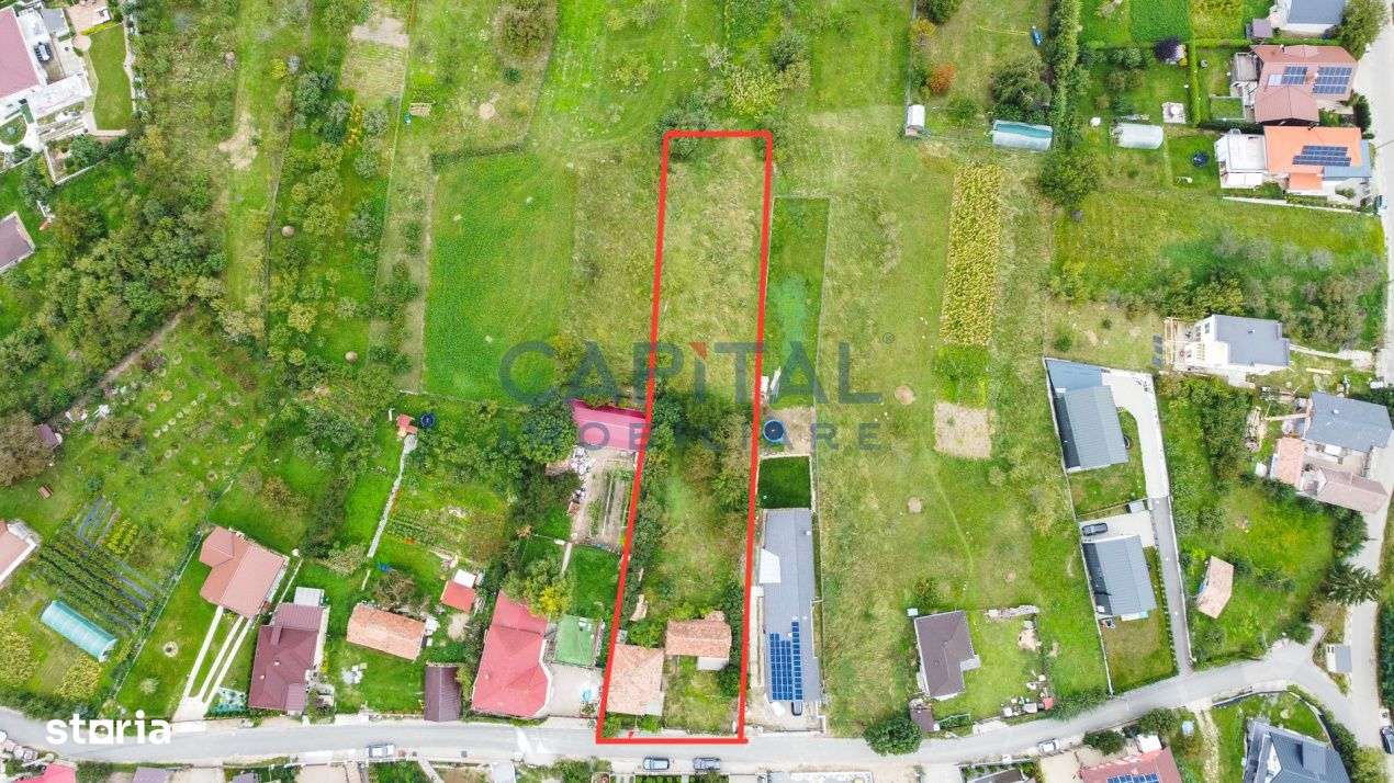 Teren Feleacu | 1800mp | Cu utilitati - Imagine principală: 3/4