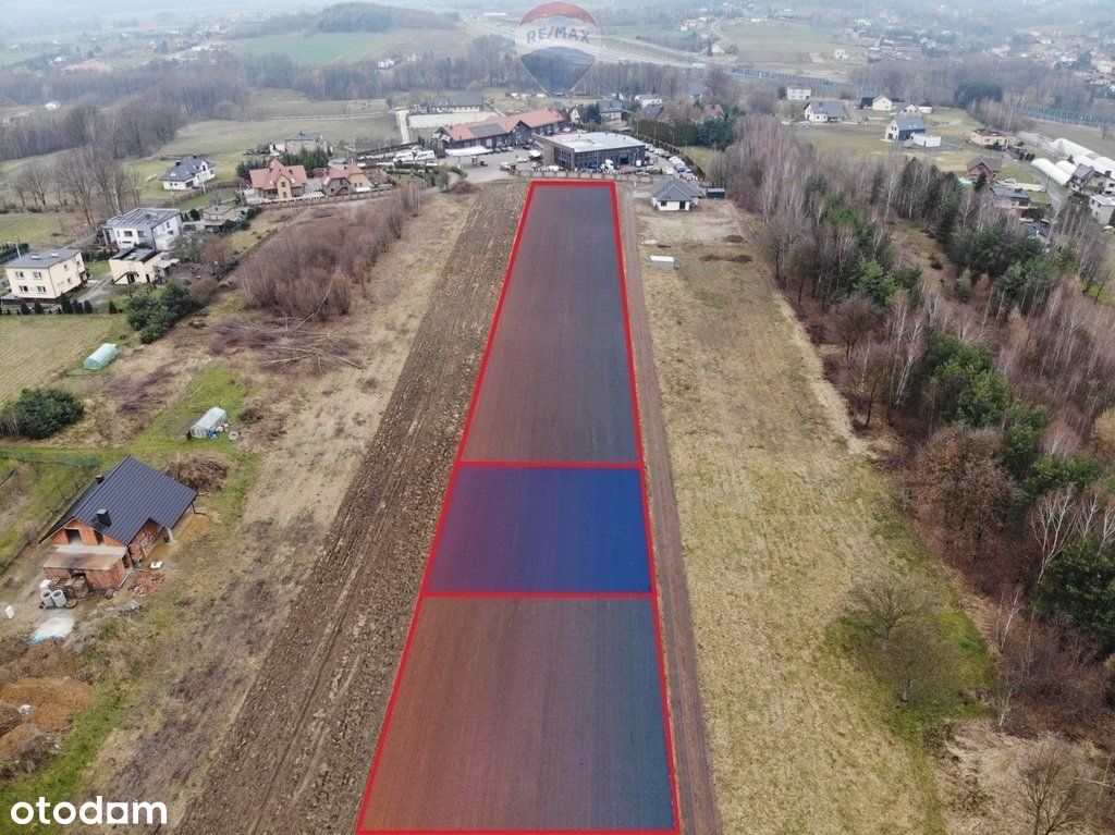 Działka z potencjałem w pięknej okolicy Skrzyszowa