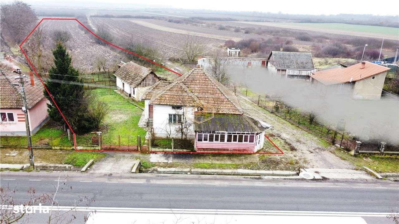 Casa cu 3 camere si 8.914 mp de teren | Acces din DN 19A - Petea - Imagine principală: 2/11