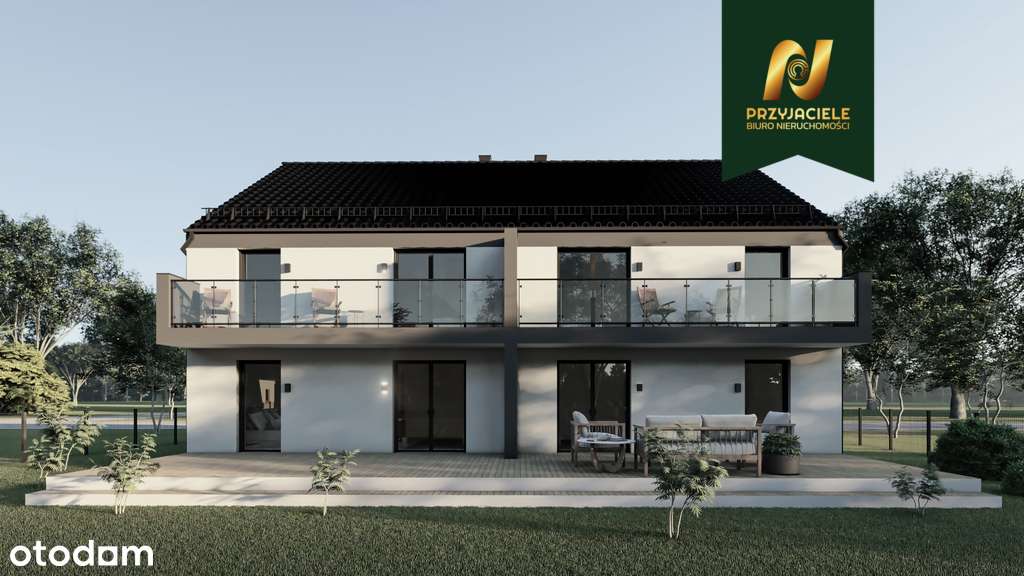 bliźniak na dużej działce pod Gdańskiem Kobysewo - Pełny obrazek: 4/16