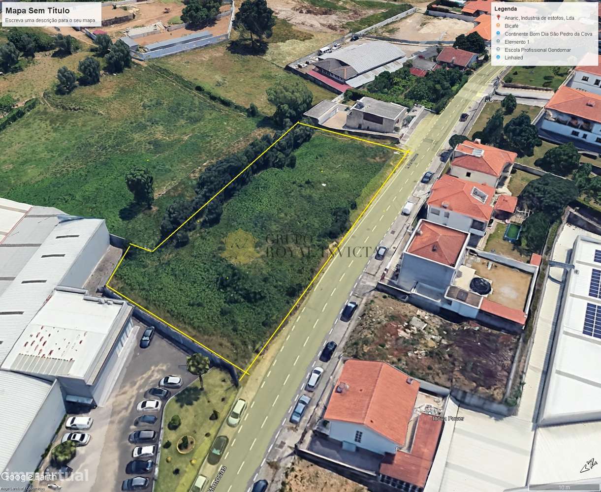 Terreno com projeto Aprovado para construção em altura em Gondomar-5