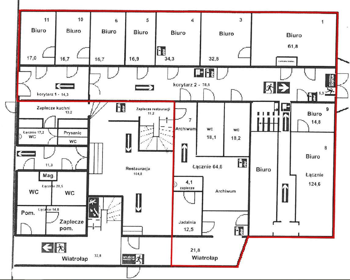 Wynajem lokali biurowych – 567,7 m² – ul. Wichrowa 4, Poznań - Pełny obrazek: 5/5