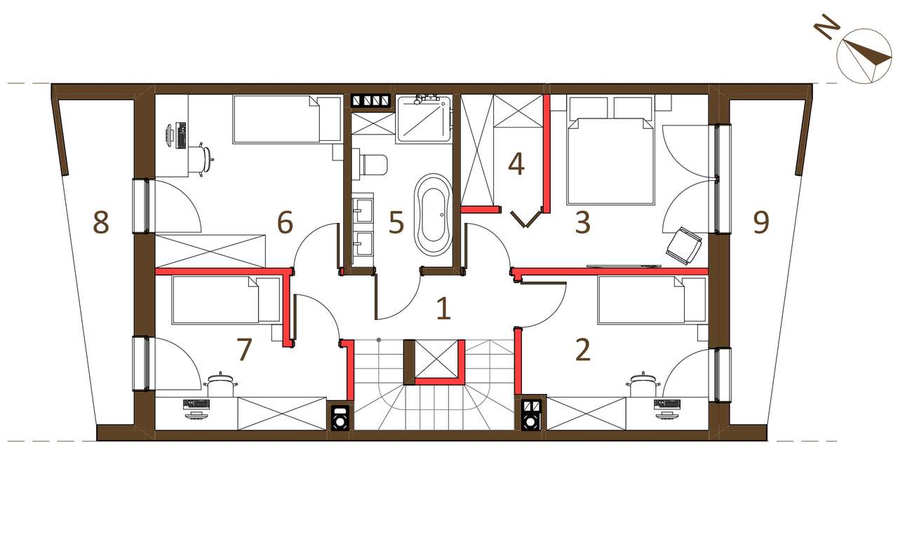 Słocina – 5 pokoi, Garaż, Gaz, Ogród-3