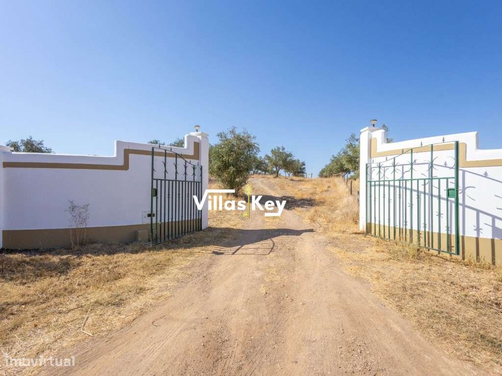 Herdade no Alentejo com área de terreno 150000m² e 1092m² de constr... - Grande imagem: 3/60