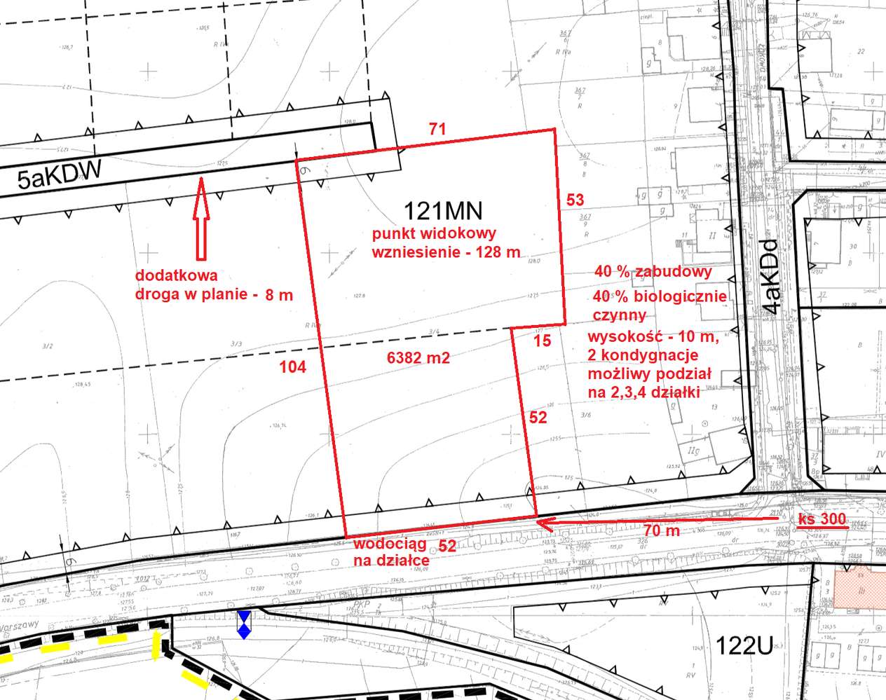 Ińsko działka budowlana pow. 3600 m2, 2700 m2 - zaproponuj cenę-3