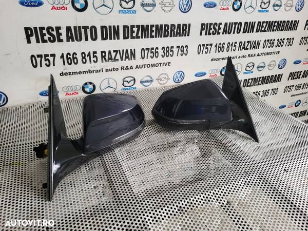 Oglinzi Oglinda Stanga Dreapta Bmw F10 F11 LCI Facelift Incalzite Cu Rabatare Electrica VOLAN DREAPTA - 2