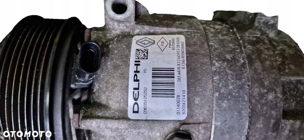 KOMPRESOR KLIMY DELPHI 01140078 8200421410 RENAULT LAGUNA II MEGANE II - 6