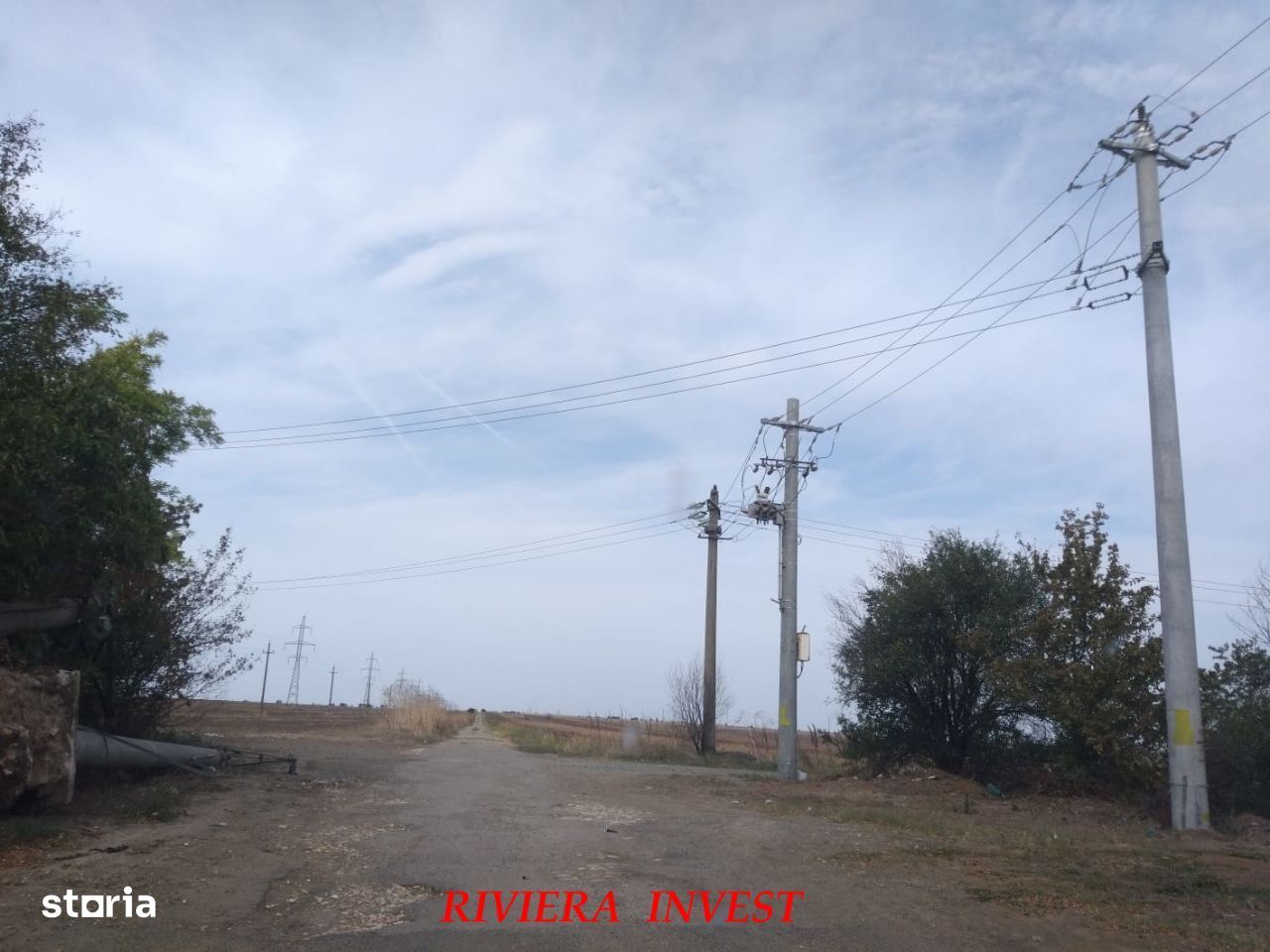 23 August ,teren agricol 9,5 ha la 1 km de DN Constanta- Mangalia
