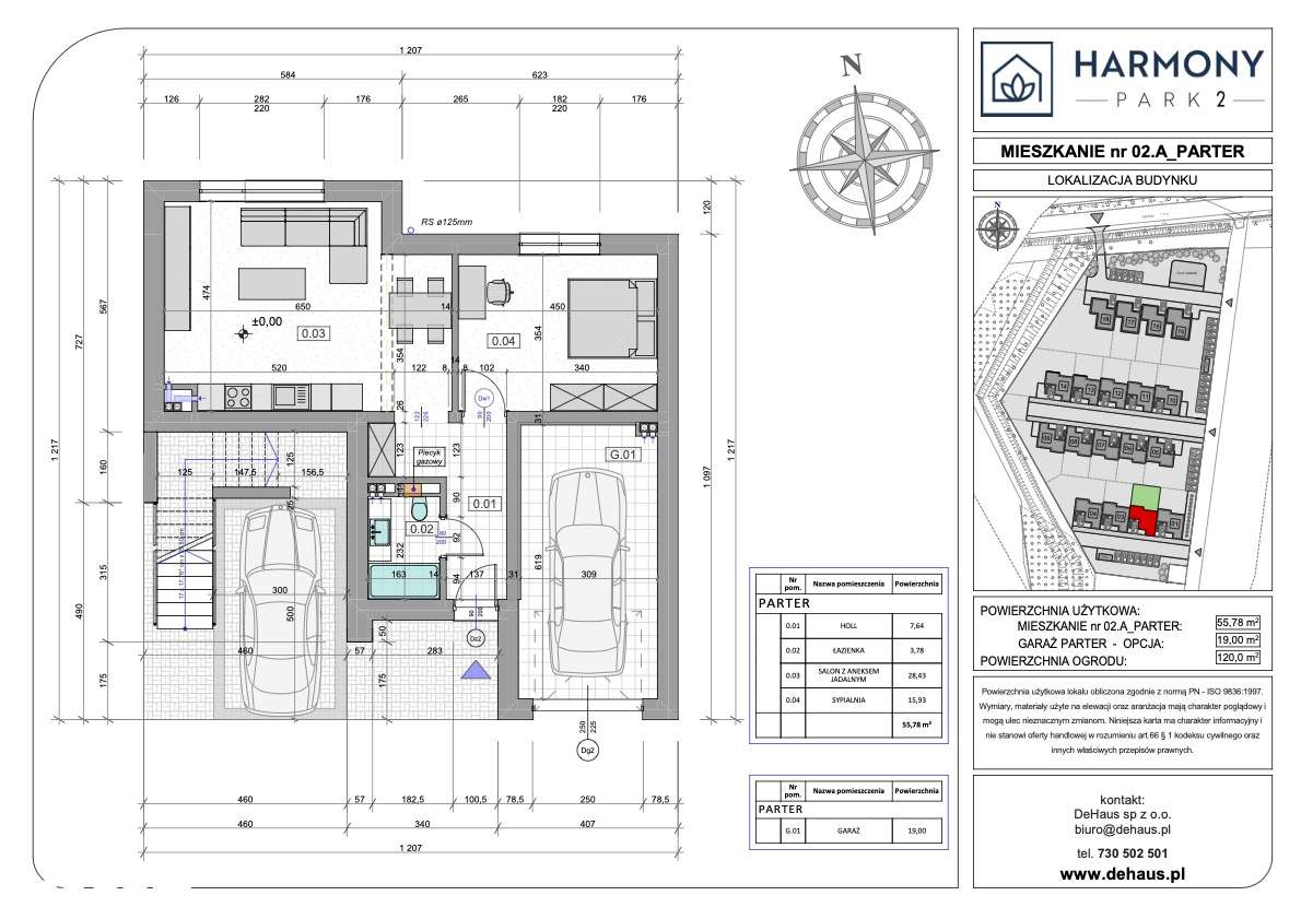 Gotowe! Okazja! 2 Pokoje Z Ogródkiem, Podłogówka, Miejsce Parkingowe - Pełny obrazek: 5/5