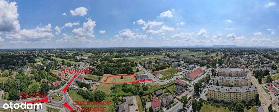 Działka usługowa, obok lidla , Jawiszowice, Brzeszcze - Pełny obrazek: 3/13