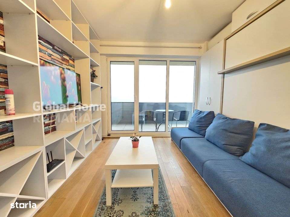 Studio 40mp + Terasa | Aviatiei Apartaments | Imobil Nou | Mall Promen - Imagine principală: 2/10