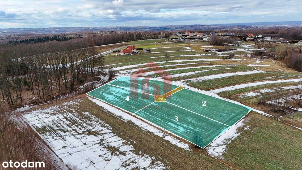 Ropczyce Tylko 4 Takie działki ul.Leśna-7