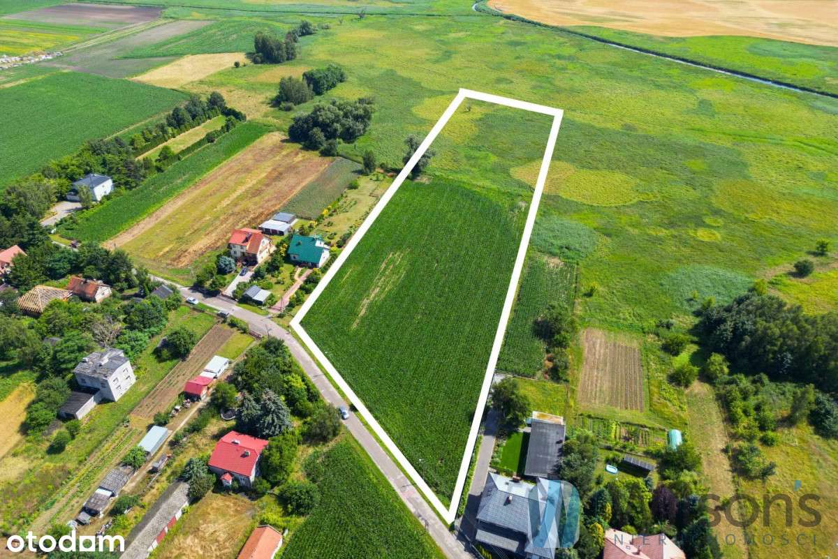 Działka inwestycyjna Kopytów, Błonie [mpzp, media] - Pełny obrazek: 1/7