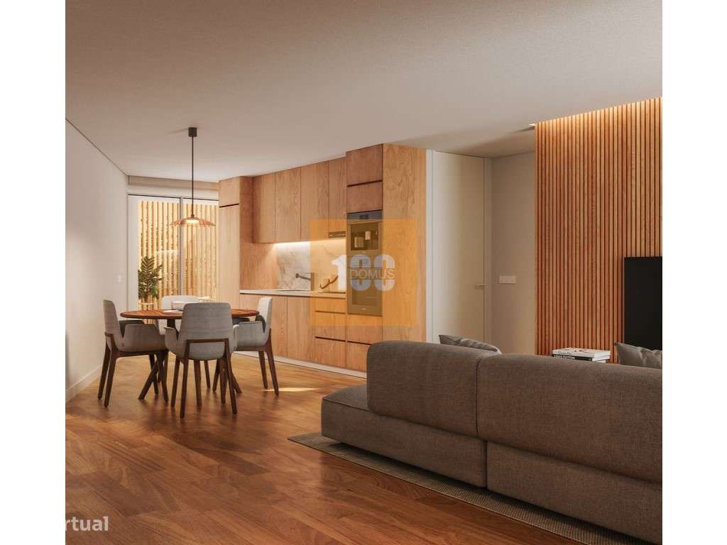 T1+1 novo com varanda e jardim - Oak Porto-7