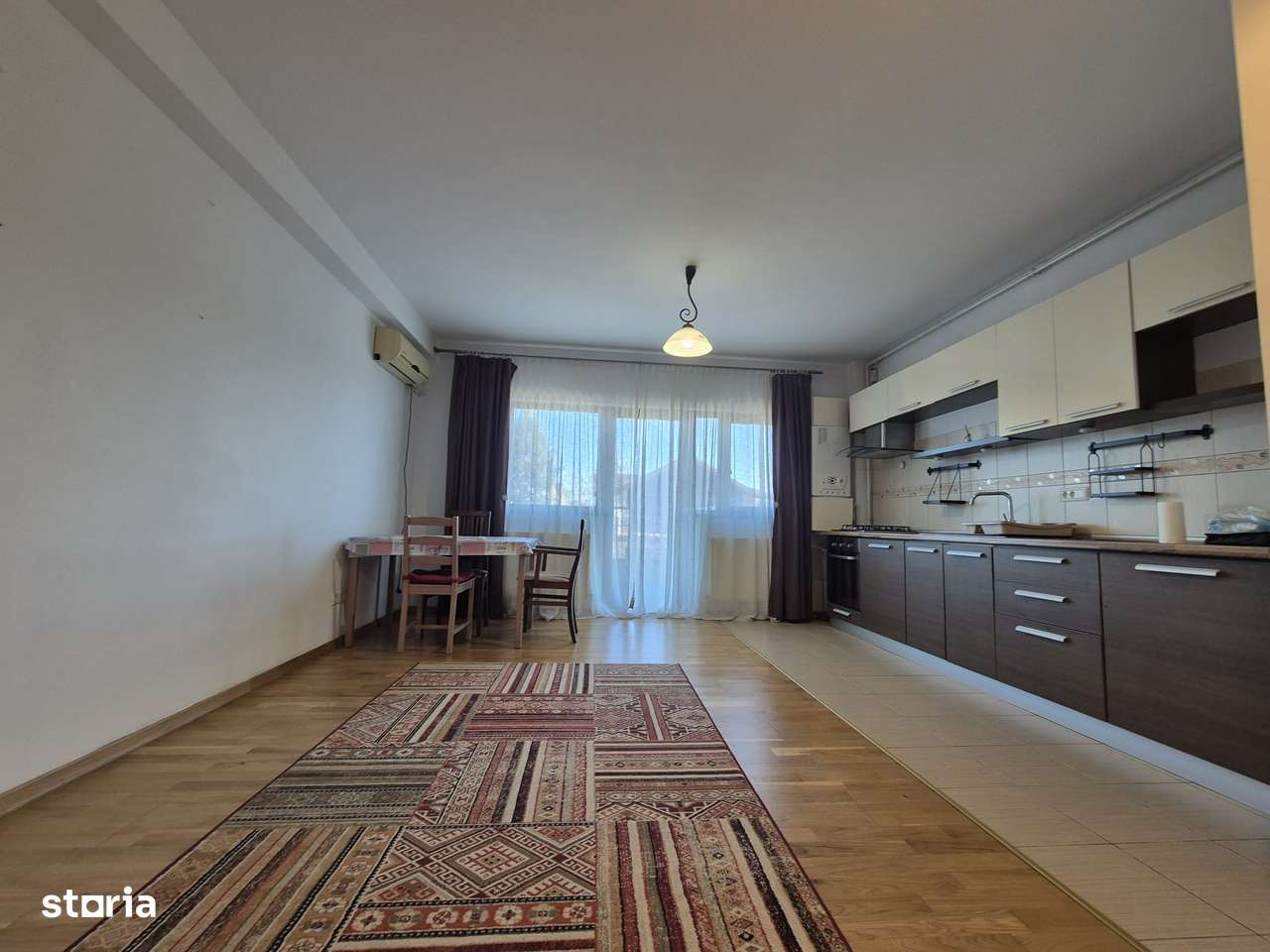 Voluntari - Metro, Omnix City, vanzare ap 2 camere mobilat, parcare-4