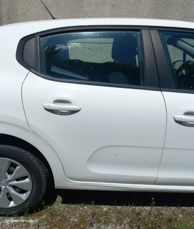 Porta Trás Direita Citroen C3 2017 - 1