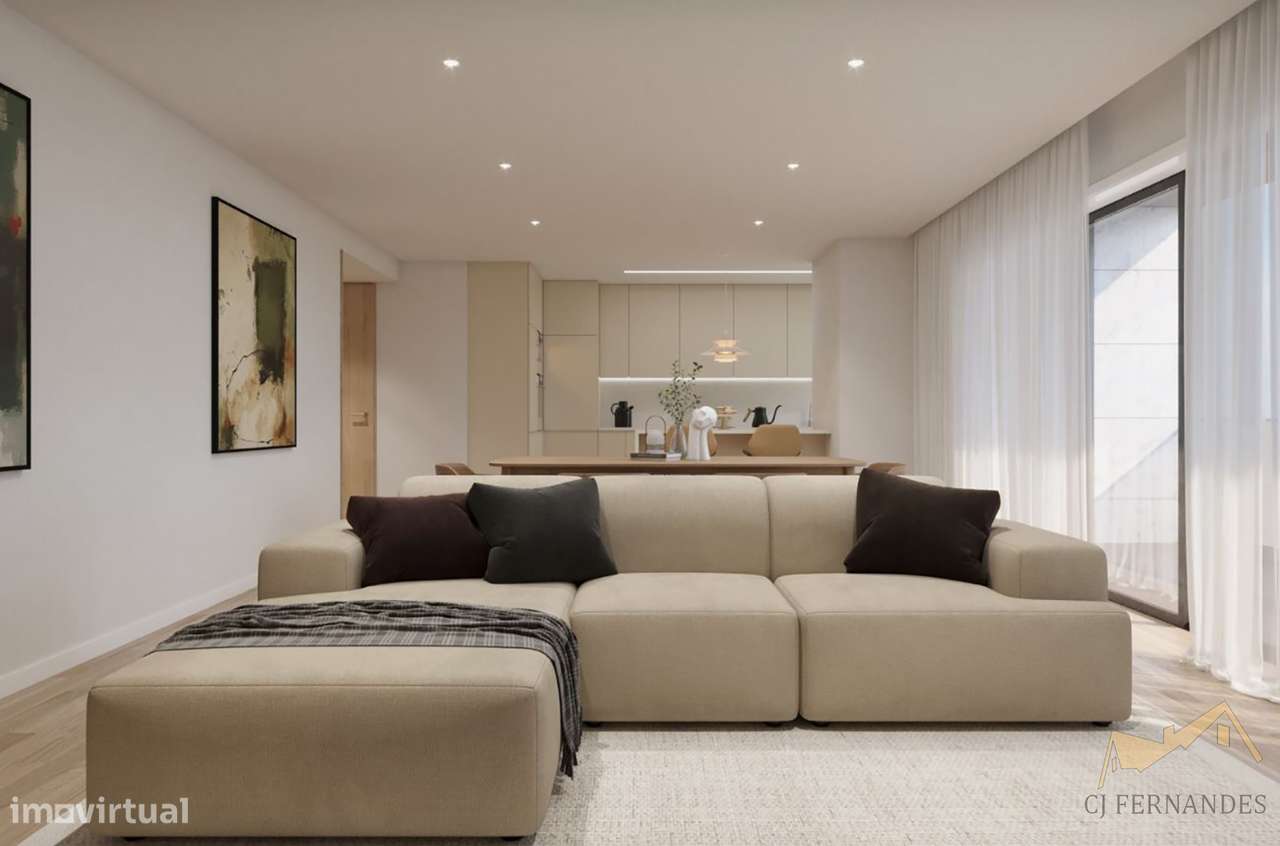 Apartamento T1 com varanda na Maia-5