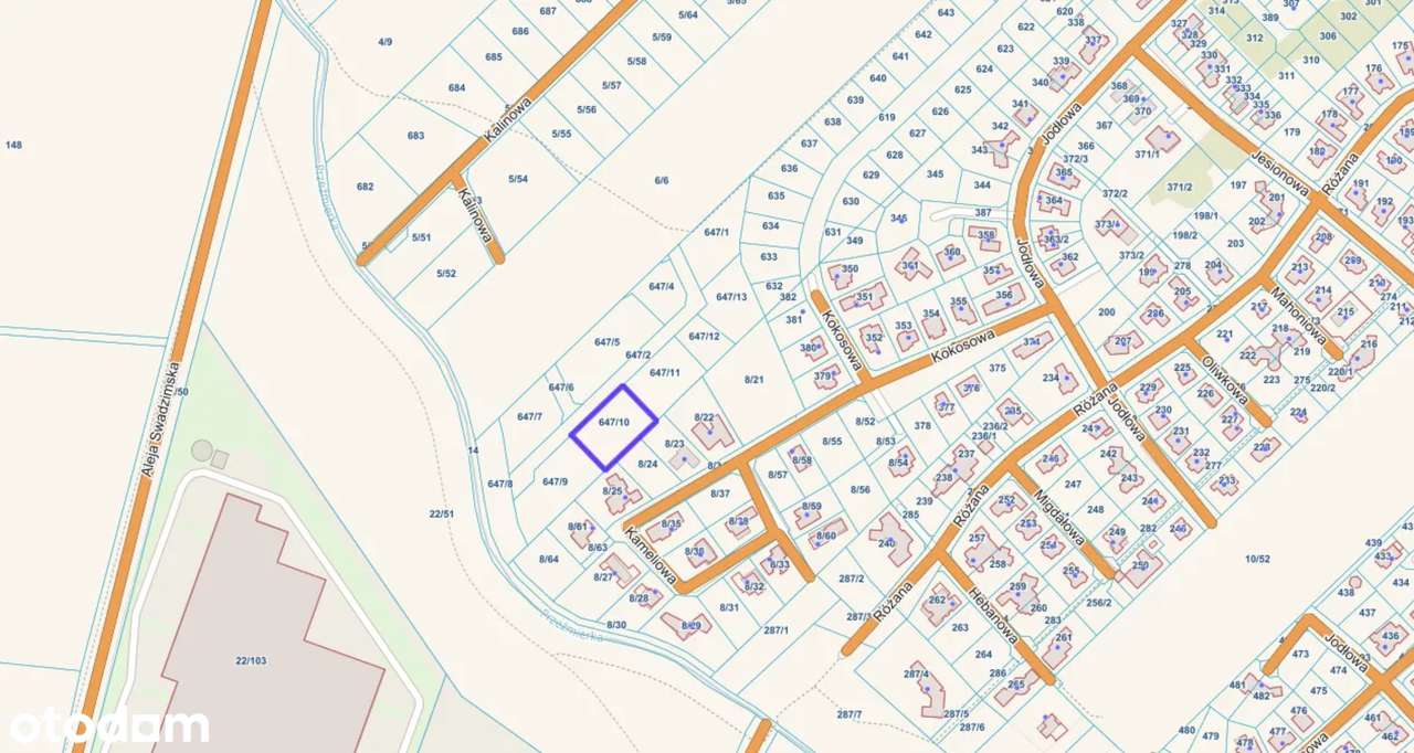 Działka rezydencjonalna przy os. Zielonym - Chyby-7