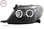 Faruri Angel Eyes Toyota Hilux (2005-2011) Negru- livrare gratuita - 2