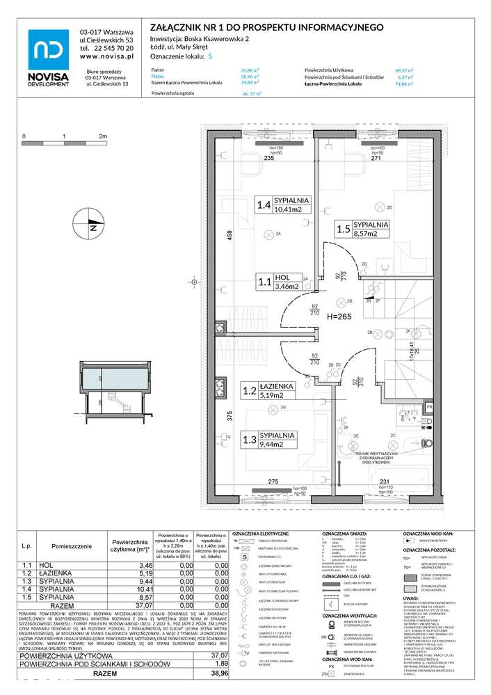 4-pokojowy dom 74m2 + ogródek Bez Prowizji - Pełny obrazek: 3/10
