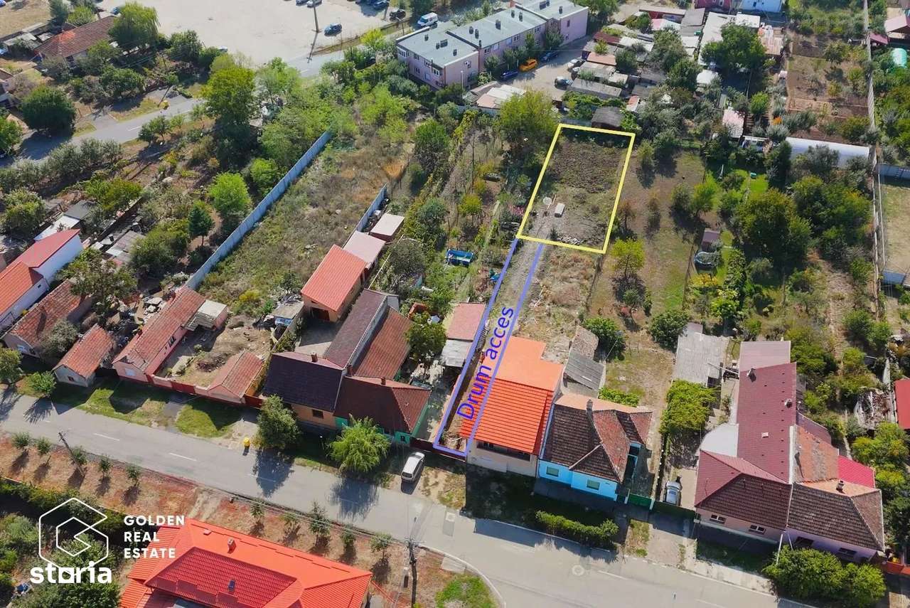 Teren intravilan, 400 mp, Aradul Nou, strada Semenicului comision 0% - Imagine principală: 2/6