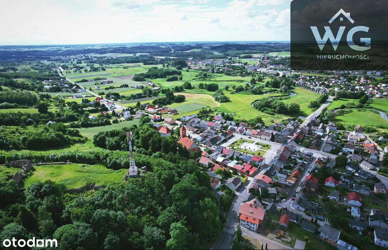 Kurzętnik, działka usługowa- ciekawa okolica, przy drodze, parking!-15