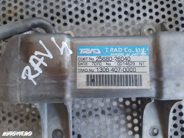 Racitor Gaze Egr Toyota Rav 4 2.2 Diesel An 2006-2012 Cod 25680-26040 Dezmembrez Toyota Rav 4 2.2 Di - 5