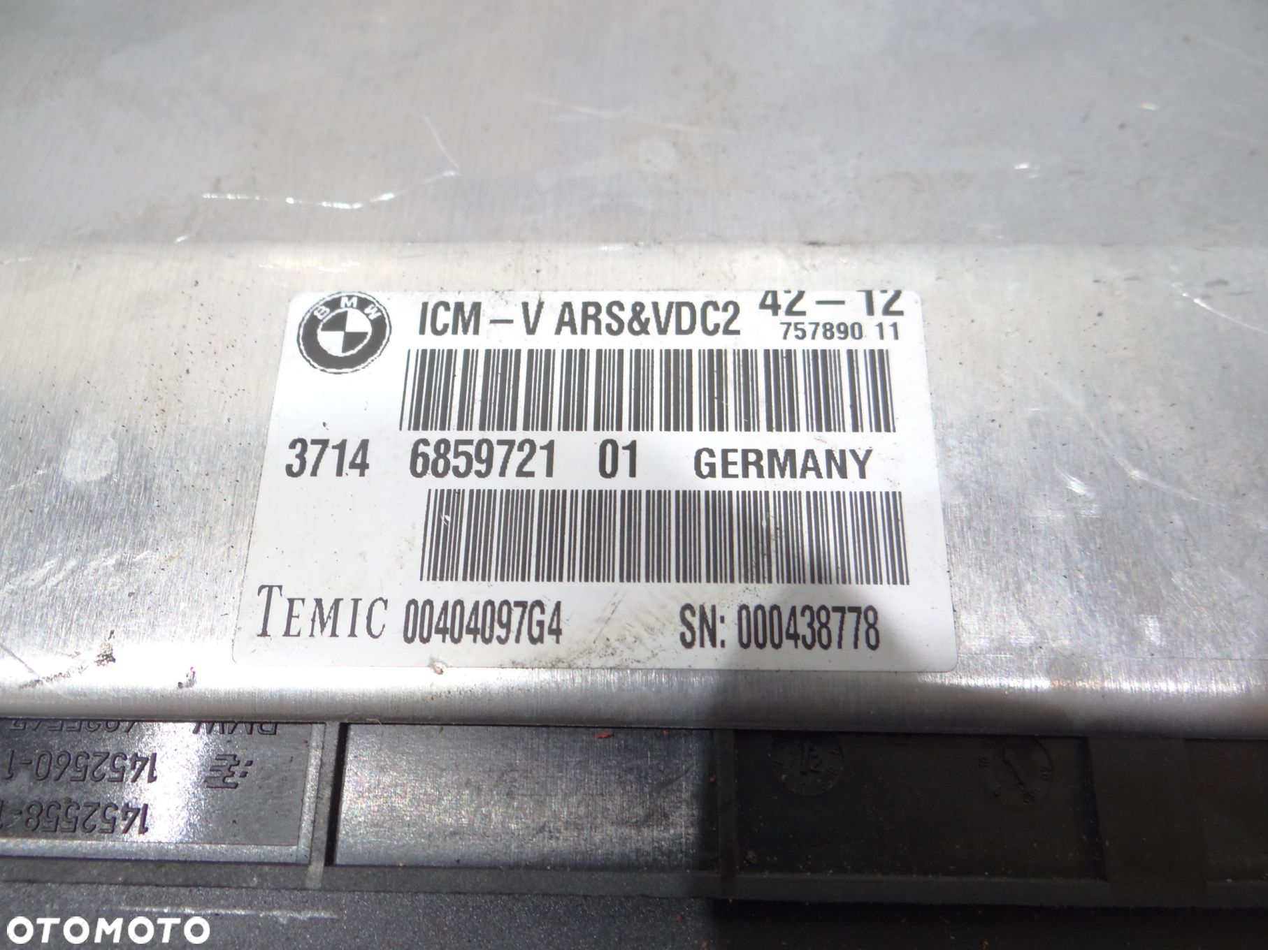 MODUŁ STEROWNIK ZAWIESZENIA BMW F10 F11 OE 6859721 - 4