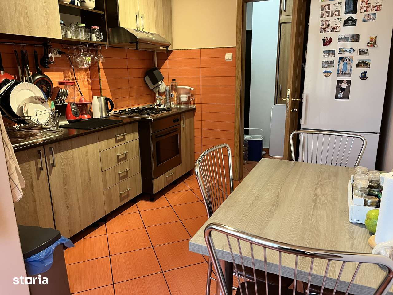 Comision 0%. Ap. 3 camere, mobilat, utilat, parcare, aer conditionat.-6