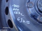 FELGA STALOWA VW AUDI 5X112 6JX15 ET47 1K0601027C RADOM - 2