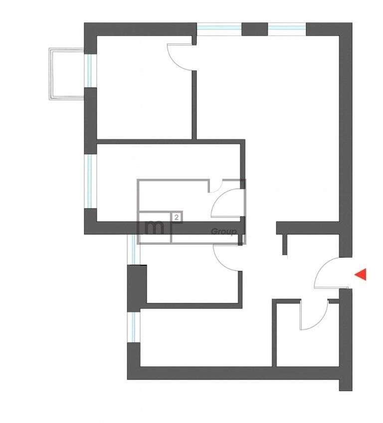 Mieszkanie, 56,50 m², Warszawa-1